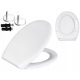 MAREANI SEMTO Toilettensitz, weißer Duroplast