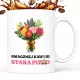 Tasse mit Aufdruck „Enjoy your Coffee OLD PIZ*O“ – ein Geschenk (oder auch nicht)