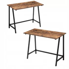    Songmics Vasagle rechteckiger Schreibtisch 100 x 50 x 75 cm schwarz