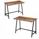  Songmics Vasagle rechteckiger Schreibtisch 100 x 50 x 75 cm schwarz