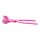  Schneeball Clip Kinder Outdoor Winter Spielzeug rosa Farbe Schneeball machen Werkzeug