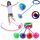 Hula-Hoop-Reifen für Kinder, rosa LED-Springseil