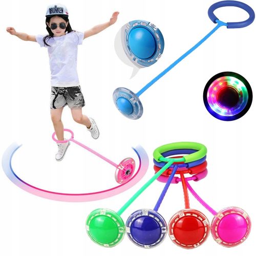 Hula-Hoop-Reifen für Kinder, rosa LED-Springseil
