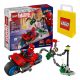  LEGO Super Heroes 76275 Motorrad-Verfolgungsjagd: Spider-Man vs. Doc Ock + Papiertüte LEGO 6315786 gelb 24x8x18 cm