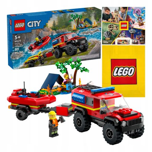  60412 4X4 FEUERWEHRWAGEN MIT RETTUNGSBOOT + 2 weitere Produkte
