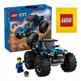    LEGO City 60402 Blauer Monstertruck + VP Papiertüte LEGO 6315792 Mittel