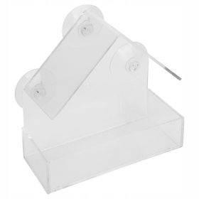  Vogelhäuschen mit transparentem Fenster