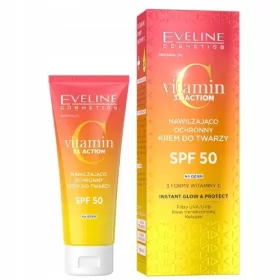 Eveline Vitamin C 3x Action Schutzcreme SPF50