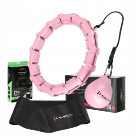  Hula Hoop mit HMS-Noppen, 48 cm, rosa