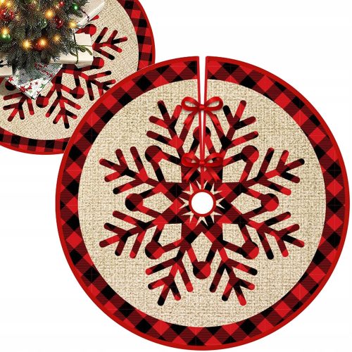  WEIHNACHTSMATTE WEIHNACHTSBAUMTEPPICH 120 CM WEIHNACHTSPELZTEPPICH