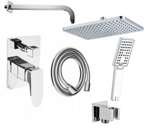 Einhebel-Wand-Badewannen- und Duscharmatur Omnires SIENA Chrom + 4 weitere Produkte