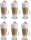 Gläser und Tassen Tadar Latte Gläser 250 ml 6 Stk.