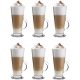Gläser und Tassen Tadar Latte Gläser 250 ml 6 Stk.