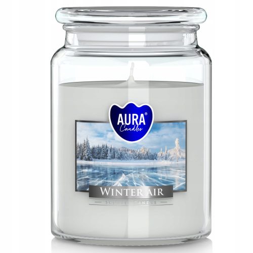 Kerzen Paraffin-Duftkerze Winterluft Aura 1 Stk.