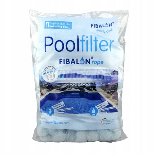 Poolpumpen und Filter FIBALON-Seil – an einen Sandfilter gebundene Bälle