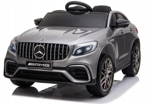  Batteriebetriebenes Auto Mercedes GLC 63S Lack 4x4 180 Watt Silber Lackiert