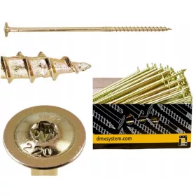  Domax Holzschrauben 8 x 300 mm 50 Stk.