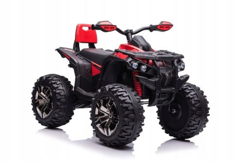  Batteriebetriebenes Quad für Kinder 4x4 Weiche EVA-Räder Leder + Bretter