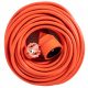Onex Gartenverlängerungskabel 30 m, 1 Stk. Steckdosen, orange
