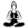 Bilder an der Wand DURCHBROCHENES GEMÄLDE DEKORATION YOGA FRAU MEDITATION YOGA SPORT FÜR DAS WOHNZIMMER