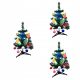 3 Stk. LED-Weihnachtsbaum, beleuchteter Weihnachtsbaum