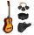  KLASSISCHE / AKUSTISCHE GITARRE 3/4 TOLLES ZUBEHÖR