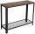  Vasagle mattschwarze Konsole 101,5 x 80 x 35 cm
