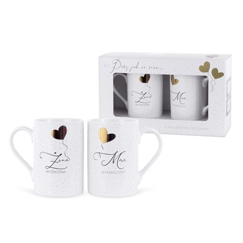 Coole, lustige Gadgets Ein GESCHENK zum Valentinstag, Geburtstage für Paare, Set aus Porzellantassen