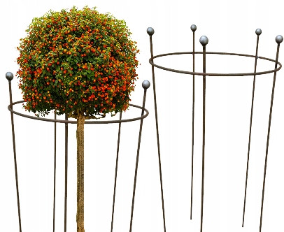  Stützstütze für Pflanzen, Büsche, Blumen, PERGOLA, Durchmesser 45 H90cm, Qualität