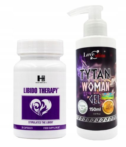 Libido Therapy 30 Kapseln für gesteigertes sexuelles Verlangen inkl. Gratis TYTAN WOMEN Gel