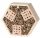  GardenLine HZ1904920 Insektenbox, braun