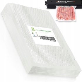    50x Beutel für Vakuumierer / Verpackungsmaschine, gerändelt 20 x 30 cm SET
