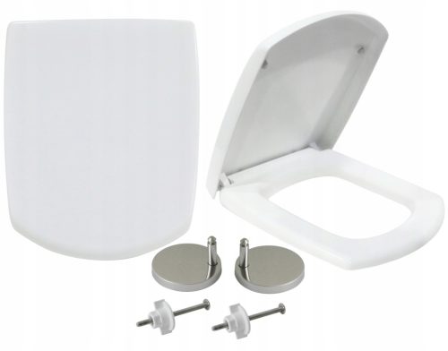  Estiva C Toilettensitz, weißer Duroplast