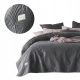 WEICHE DECKEN-STECKERHÜLSE FÜR EIN Room99 Tagesdecke aus Polyester, 240 cm x 260 cm, Grautöne