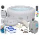Whirlpool, Garten-Whirlpool Bestway runder aufblasbarer Hydromassage-Pool 806 l + 11 weitere Produkte