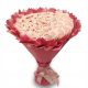 Coole, lustige Gadgets Süßer Strauß mit Raffaello- und Seifenrosen. Geschenk zur Hochzeit