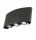  Ousfot schwarze Gartenwandleuchte mit integrierter 5-W-LED-Quelle