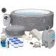 Whirlpool, Garten-Whirlpool Bestway runder aufblasbarer Hydromassage-Pool 908 l + 11 weitere Produkte