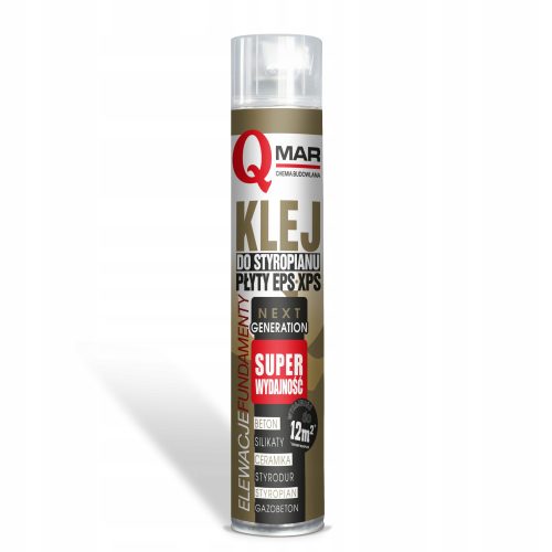 Qmar Schaumkleber für Styropor 750 ml