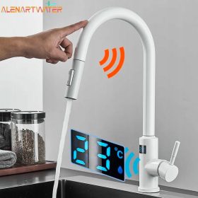 O&V Line Touch Küchenarmatur, schwarz