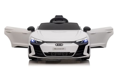  Audi E-Tron White + batteriebetriebenes Auto für Kinder