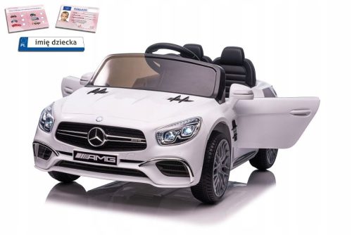  Batteriebetriebenes Auto Mercedes SL65 S Soft EVA Wheels Leather 2 Sliniki 12V