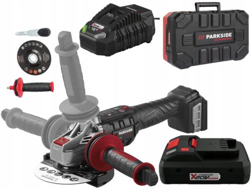 Parkside 125 W 20 V Akku-Winkelschleifer