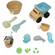 Woopie Green Sand Bucket Kipper Set 8