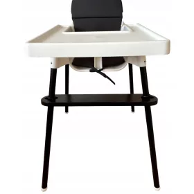  Fußhocker + Furnier für IKEA Antilop! SCHWARZ