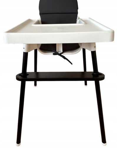  Fußhocker + Furnier für IKEA Antilop! SCHWARZ