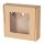  Karton mit Fenster 13x13x4, perfekt zum Verpacken von Geschenken