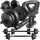  Trex Sport verstellbare Bitumenhanteln 2x 10 kg