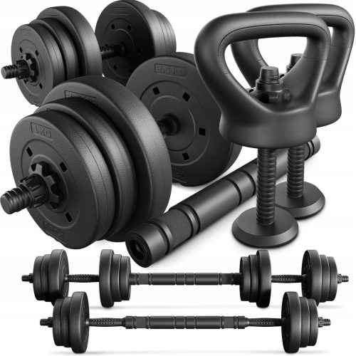  Trex Sport verstellbare Bitumenhanteln 2x 10 kg