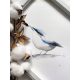Bilder an der Wand Handgemaltes Aquarell - Kleibervogel